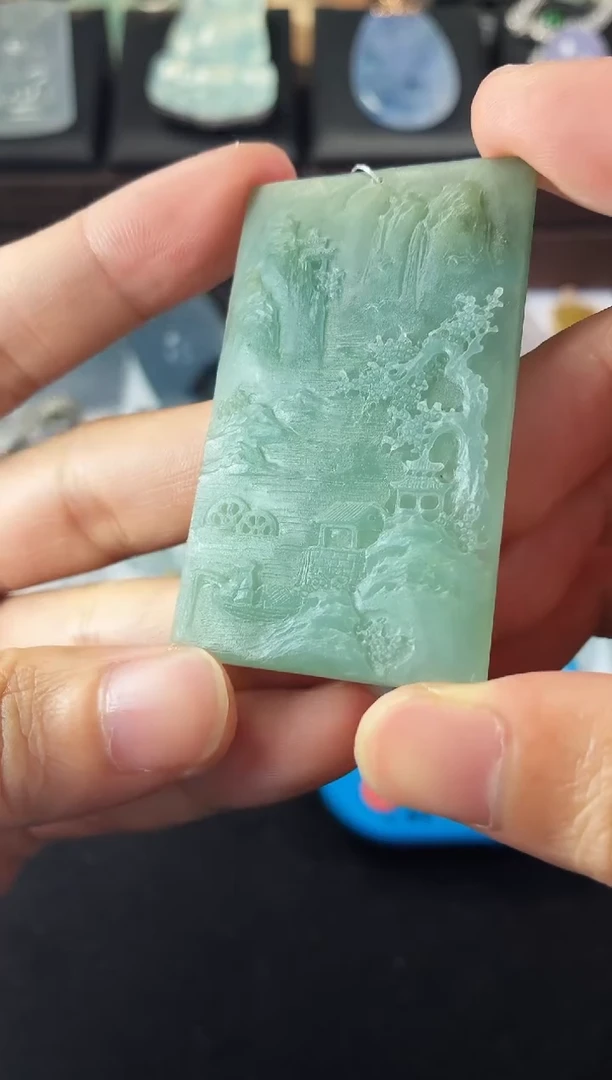 未镶嵌定制翡翠薯***片S毛货不退不换