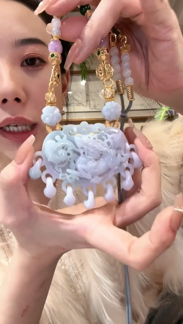 【闪购商品】翡翠颈饰未镶嵌国风