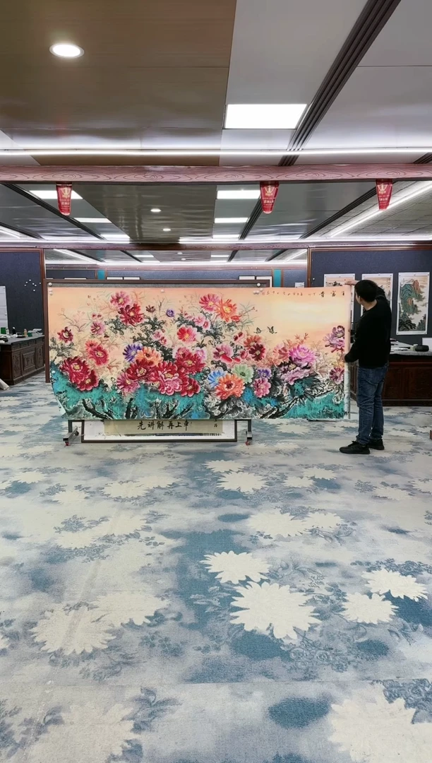 绘画z刘雪红-山水国画-大丈二