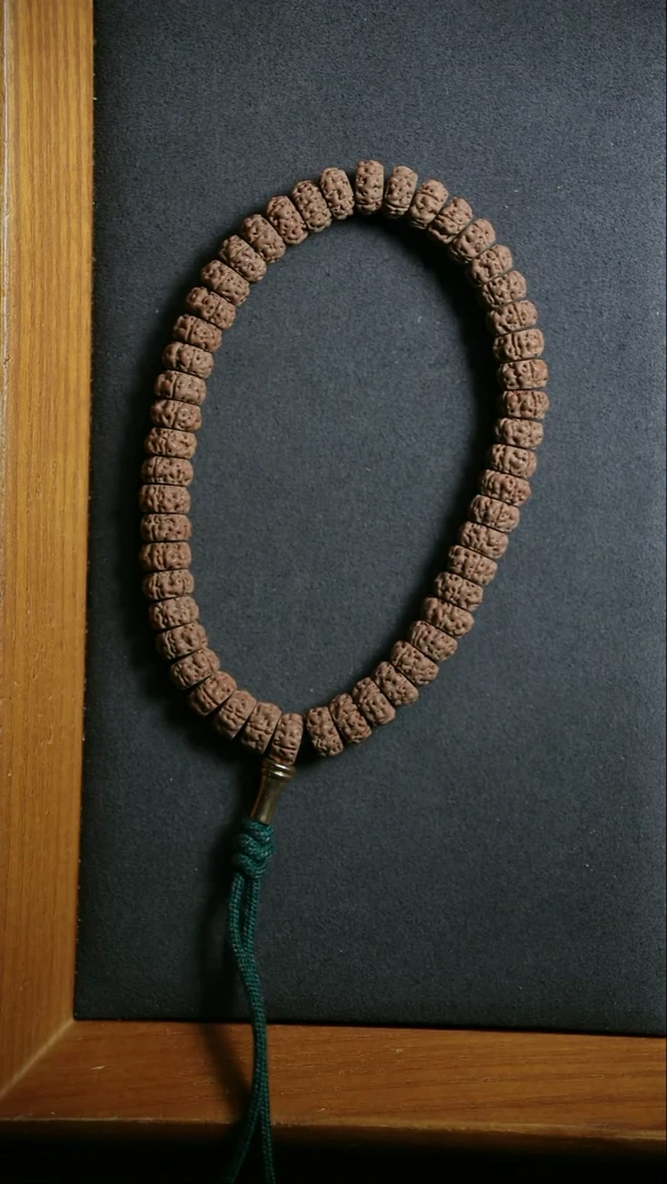 把件金刚菩提【退货刷过】藏式刑天手持9+30