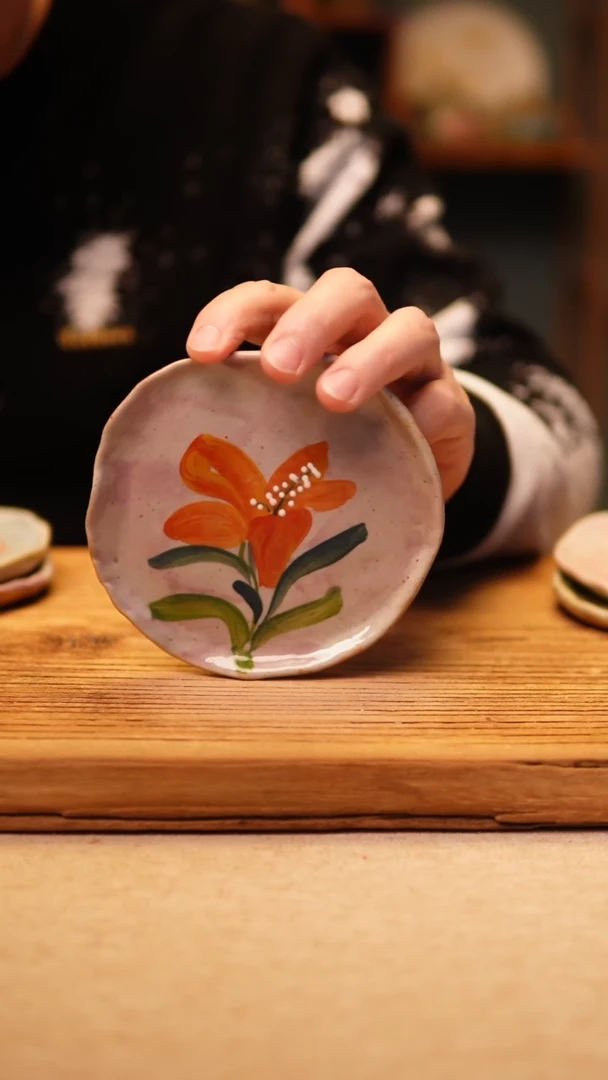 【闪购商品】@@陶园瓷舍@@纯手工手绘@高温釉下彩