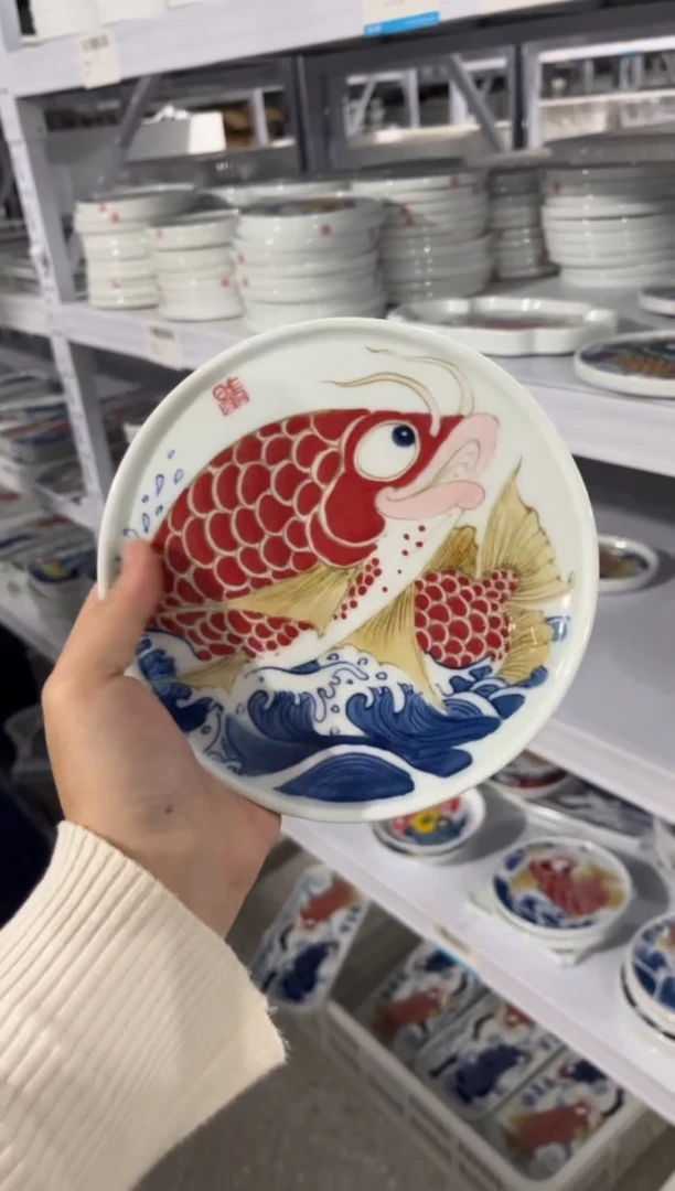 昨明手绘壶承（微瑕福利）