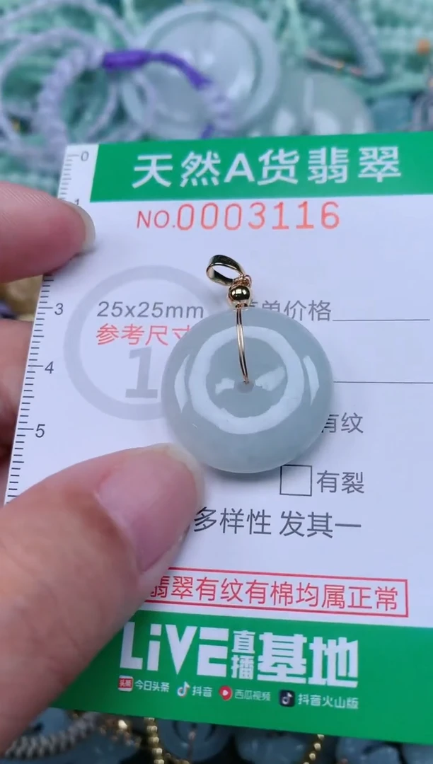 翡翠未镶嵌颈饰.0003116