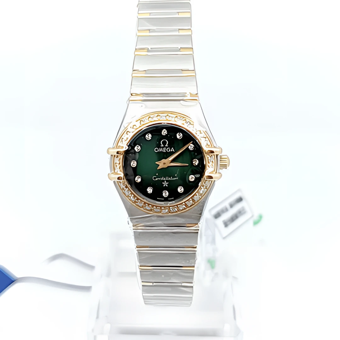 99新 Omega/欧米茄 爆款星座石英表22.5mm后钻/公价85999/wh8563