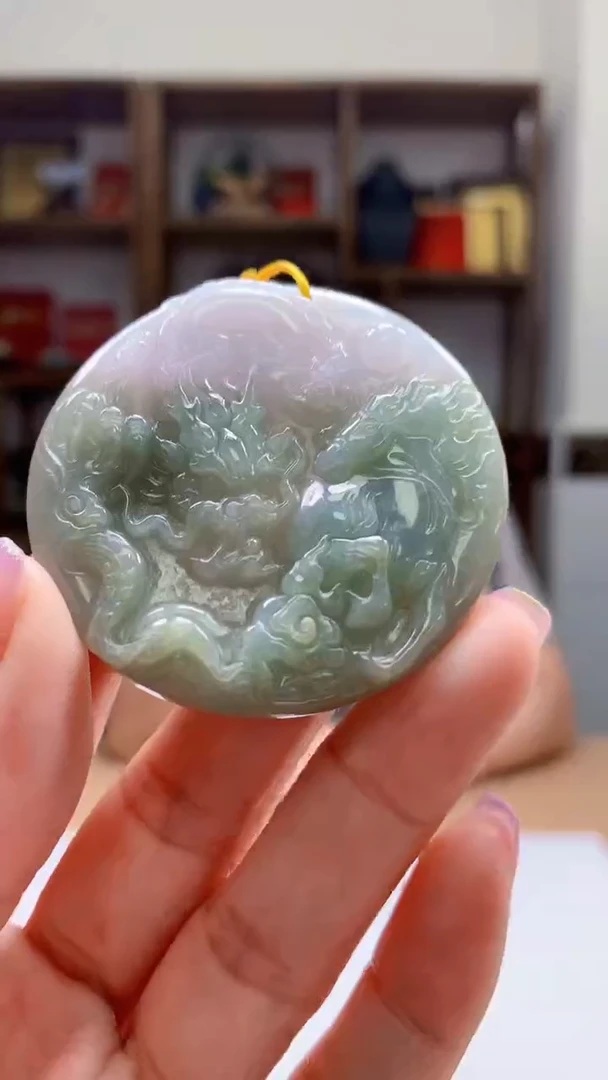 翡翠未镶嵌颈饰1105jj-jj挂件6