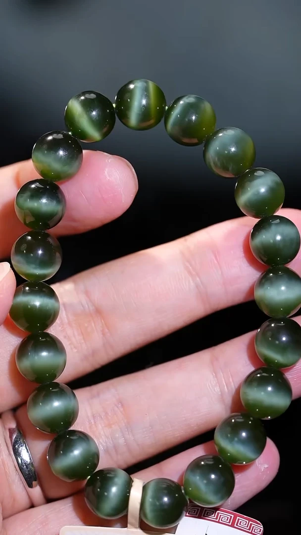 未镶嵌手串和田玉15多样性发一