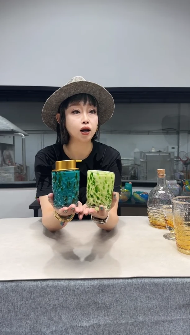 慕忆家手作琉璃花瓶