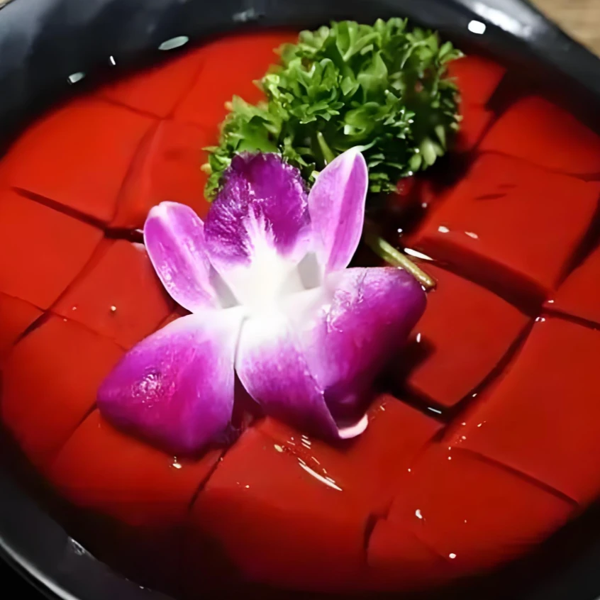 新鲜鸡血一盒350g