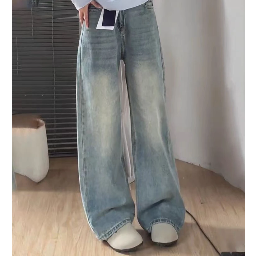 新款春夏牛仔裤显瘦高腰百搭直筒