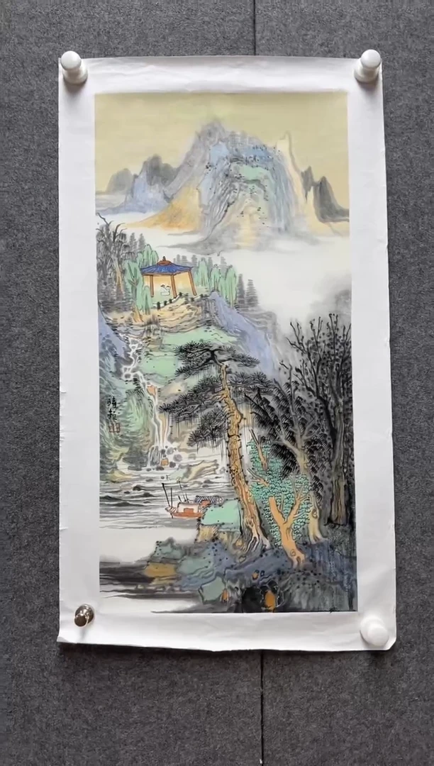 国画陈时超作品B416