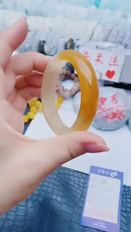 未镶嵌手镯石英质玉y58+57-58
