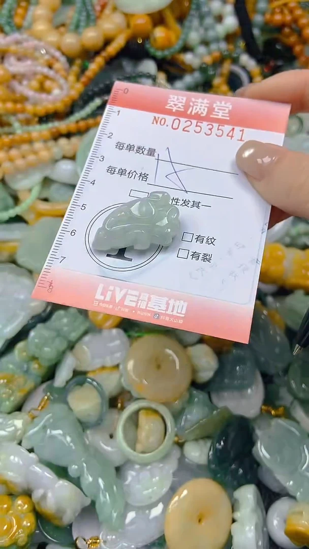 未镶嵌挂件翡翠闪购0253541