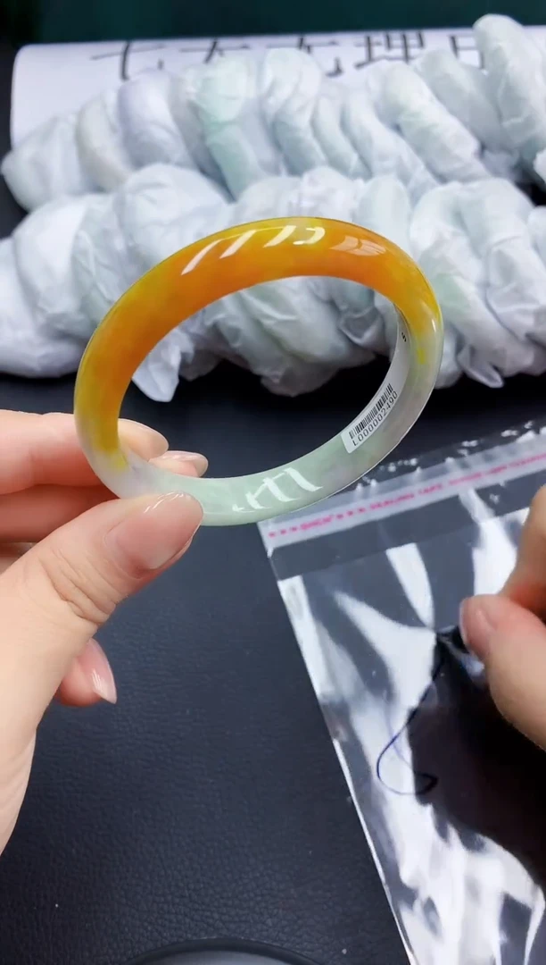 锦纶非金属缅风高冰美人手镯52