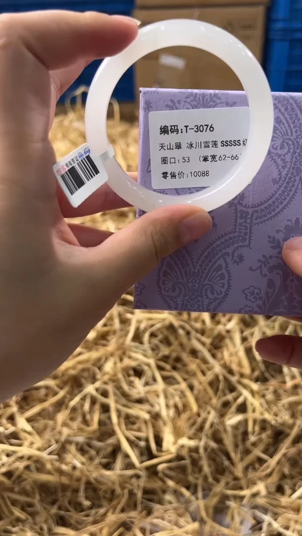 未镶嵌手镯石英质玉T-3076