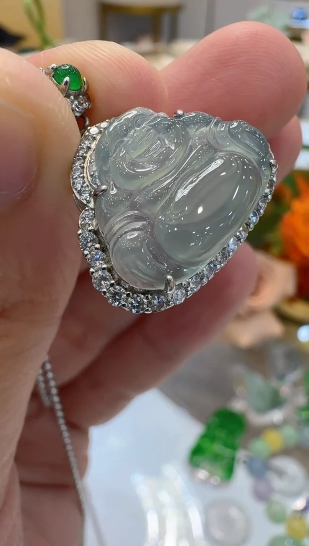 【闪购商品】翡翠吊坠(不含链)银S925镶嵌多样性团购发一件