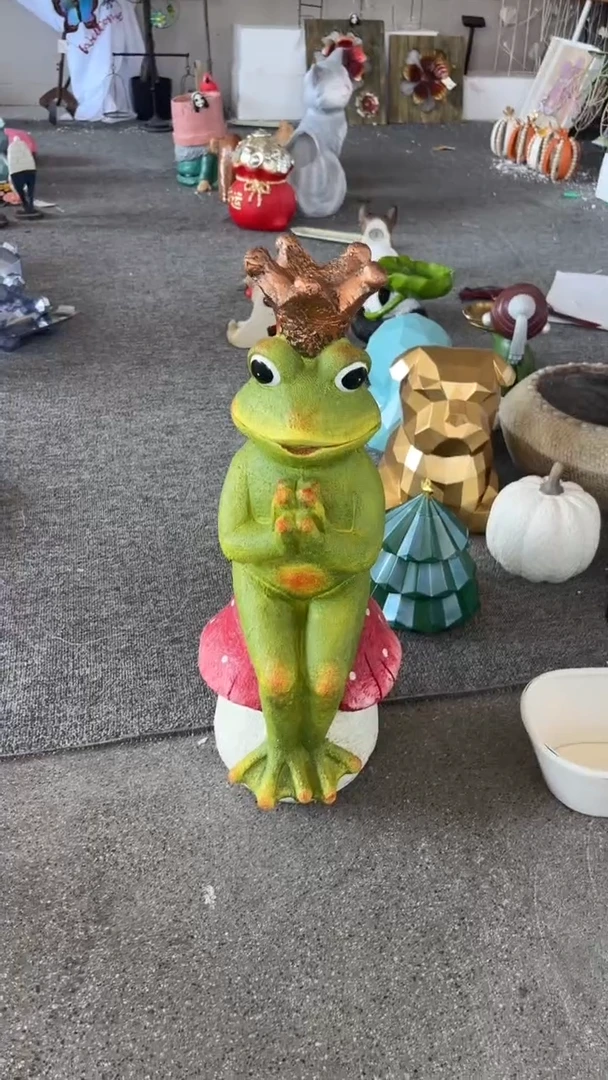 青蛙坐蘑菇 一件包邮