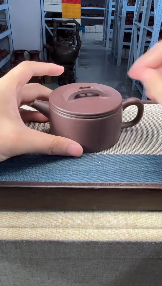 茶壶紫砂64宜兴紫砂全手200cc