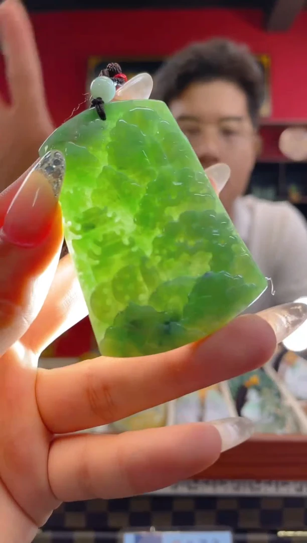 未镶嵌定制翡翠翡翠A货LL010多样性发一