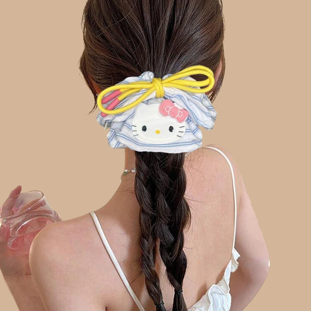 女卡通风日韩甜美发圈皮筋网红发绳ins超仙百搭欧若动感风可爱