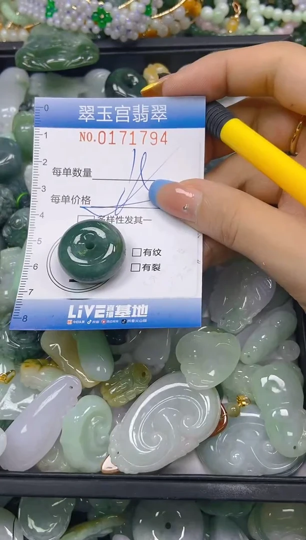 翡翠未镶嵌颈饰闪购0171794多样性发其一