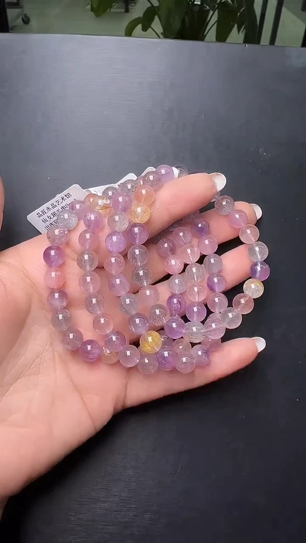 未镶嵌手串水晶仙女超手串8mm+ JP57440 多样性发一