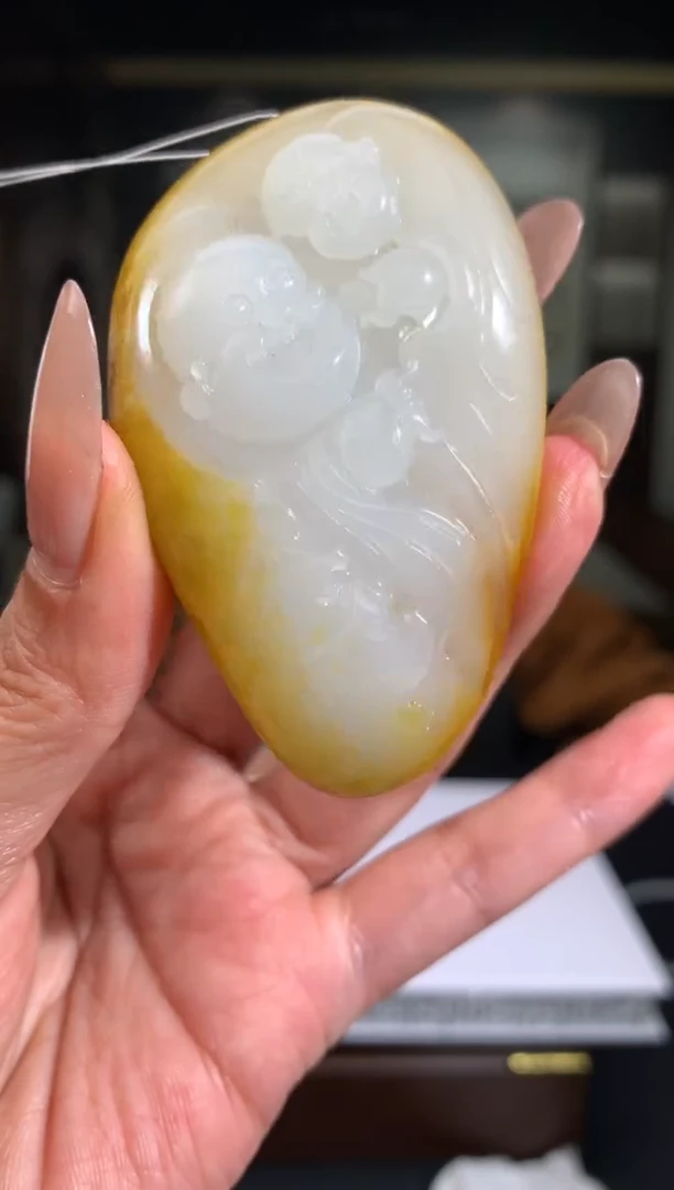 【闪购商品】定制和田玉Boss阳天然和田玉（拍一发一）