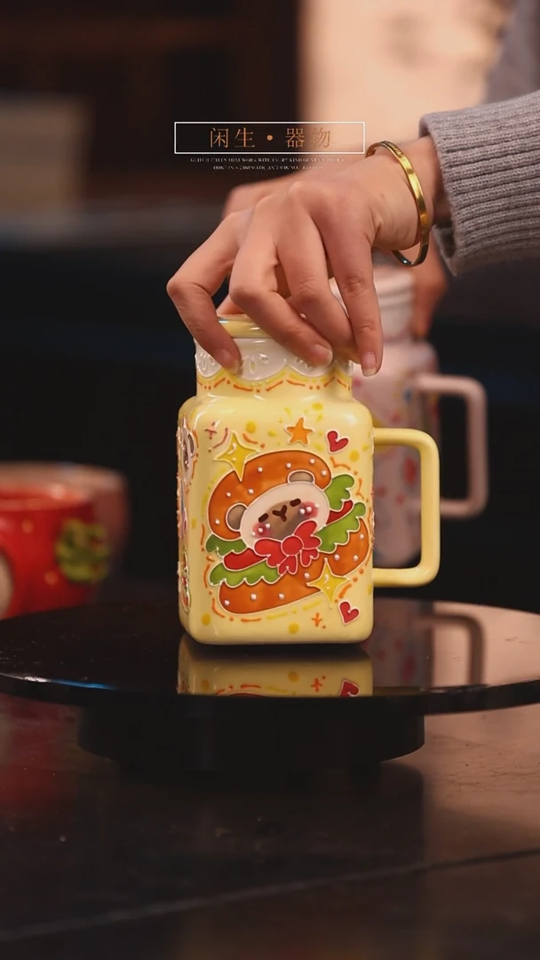 【闪购商品】景德镇可爱设计师款陶瓷