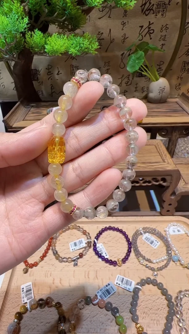 未镶嵌手串水晶手饰@@