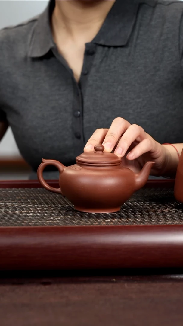 茶杯紫砂尾单微瑕中槽清笑樱