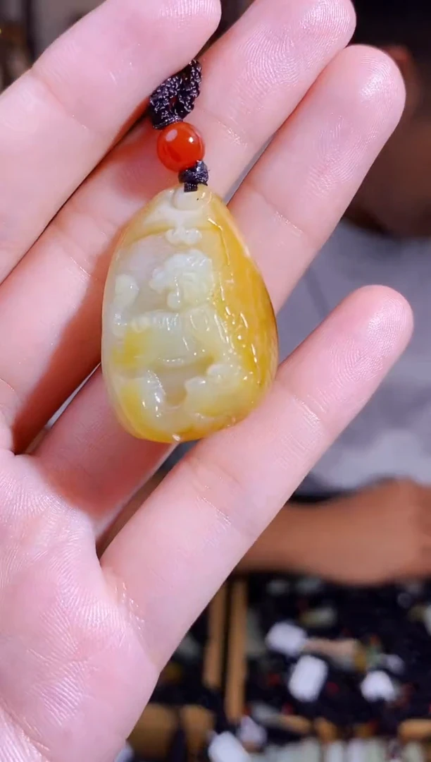 颈饰未镶嵌和田玉1