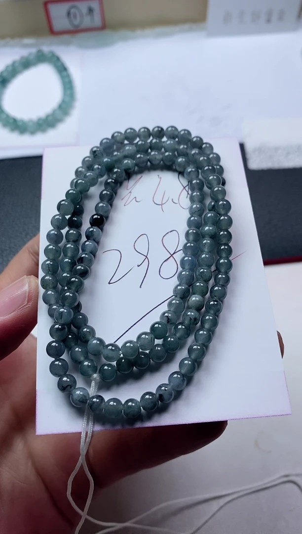 未镶嵌定制翡翠珠链