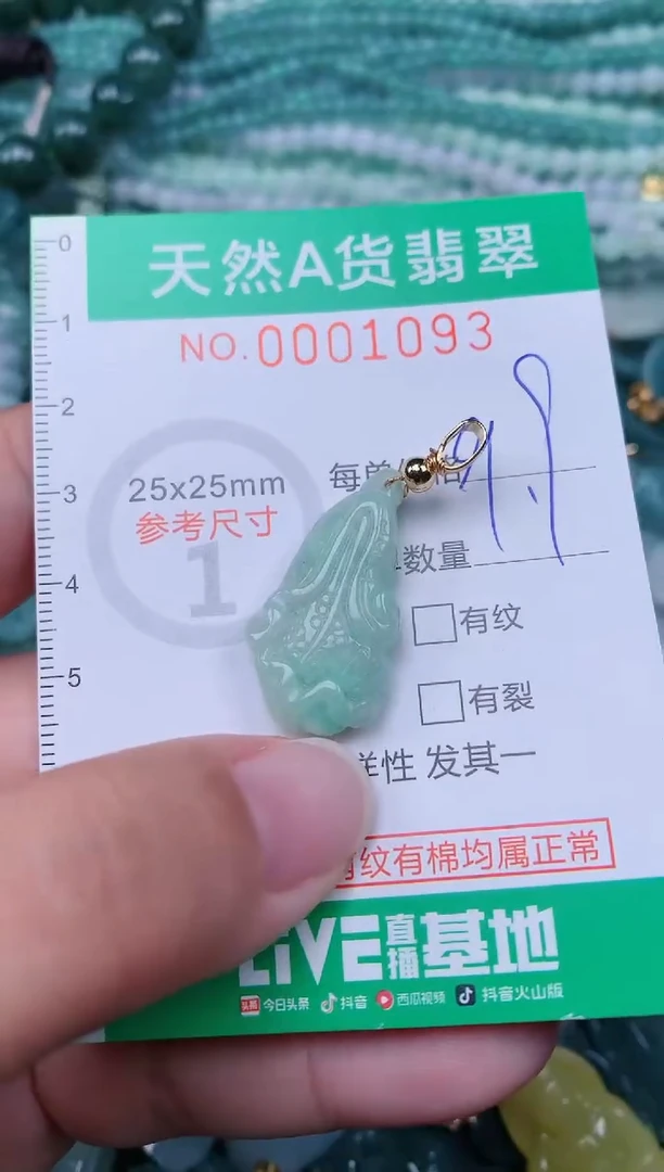 颈饰未镶嵌翡翠.0001093