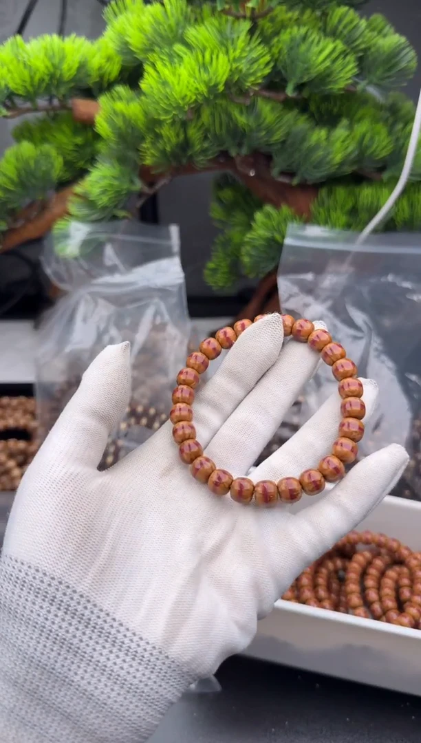 手串紫金鼠紫金鼠23卡9朱砂