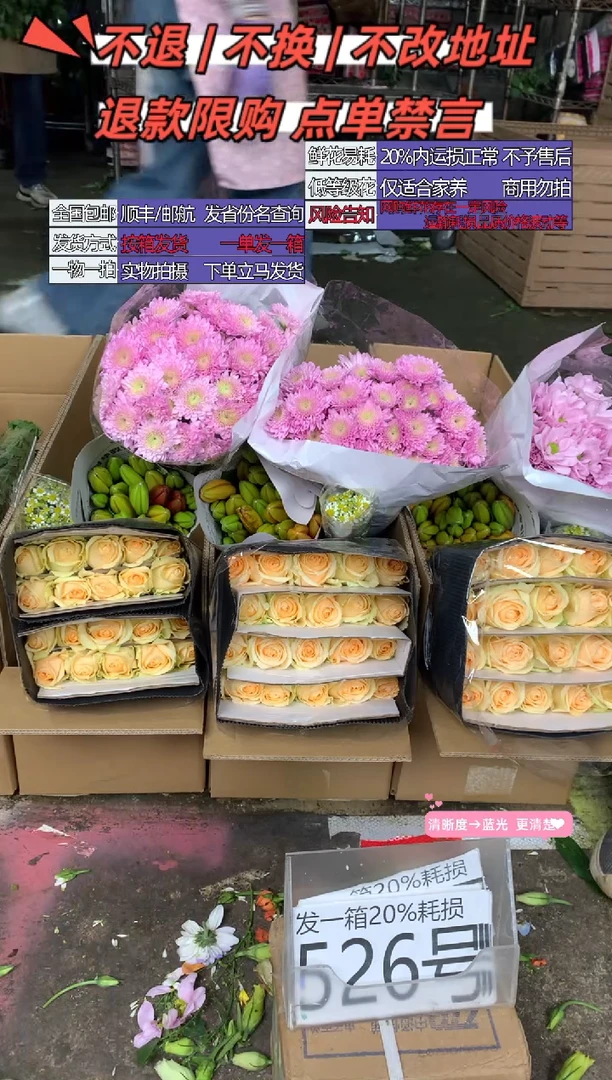526号♥含20%耗损发一箱