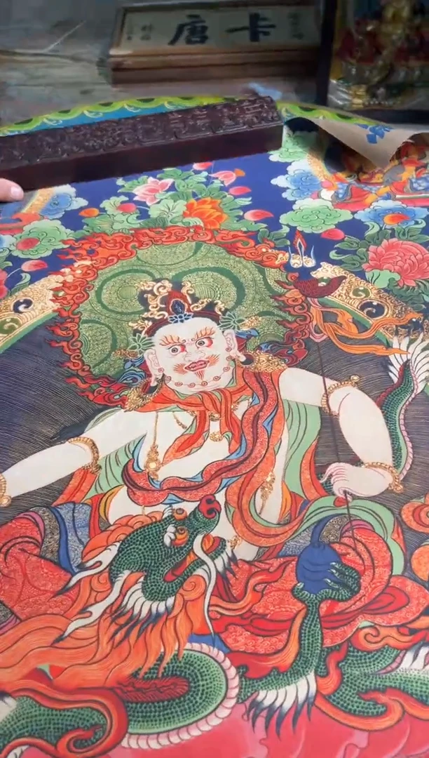 卷轴画卷轴画奥奥的唐卡