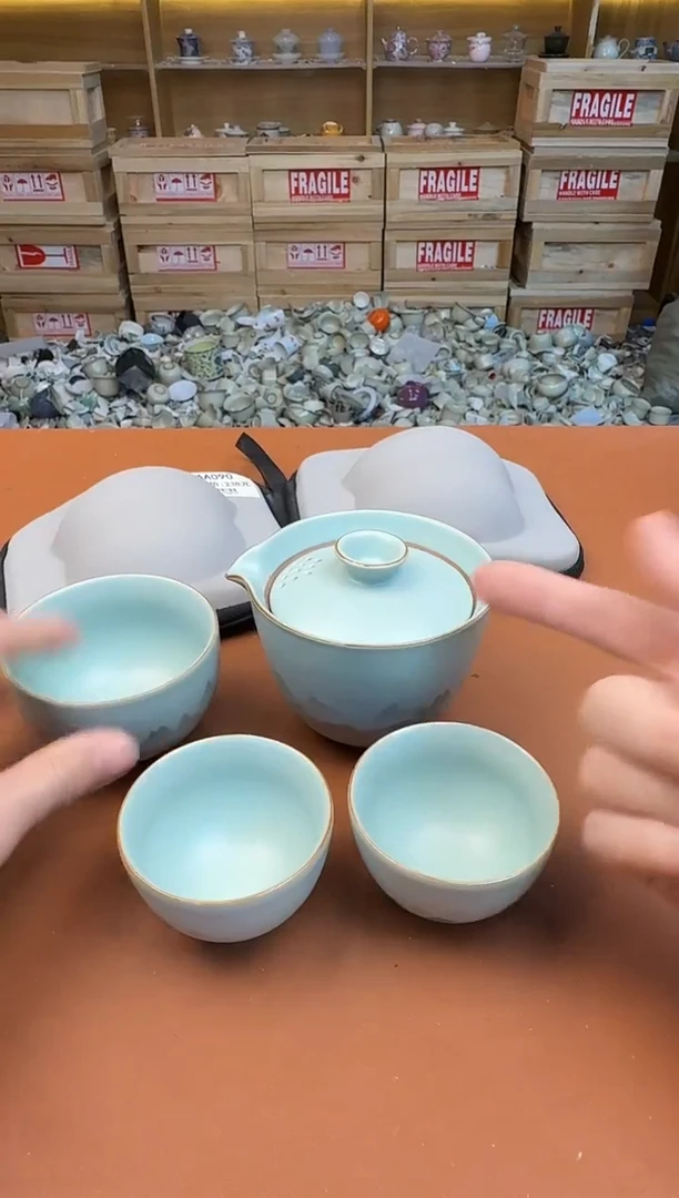 旅行有些茶具有瑕疵介意勿拍，库存清货都是孤品亏本卖