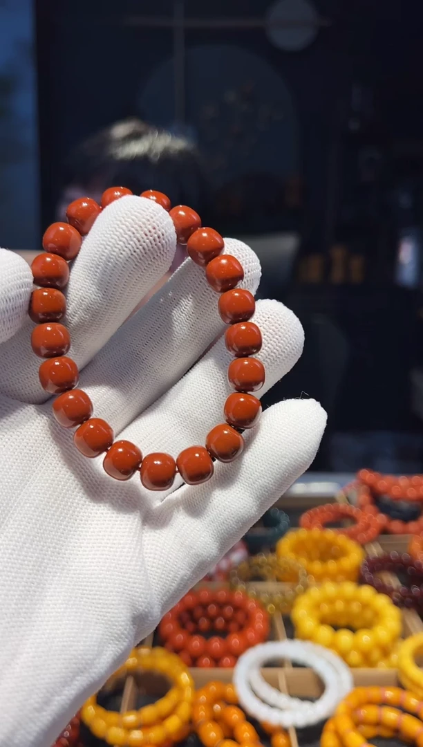 未镶嵌手串南红玛瑙10+单圈