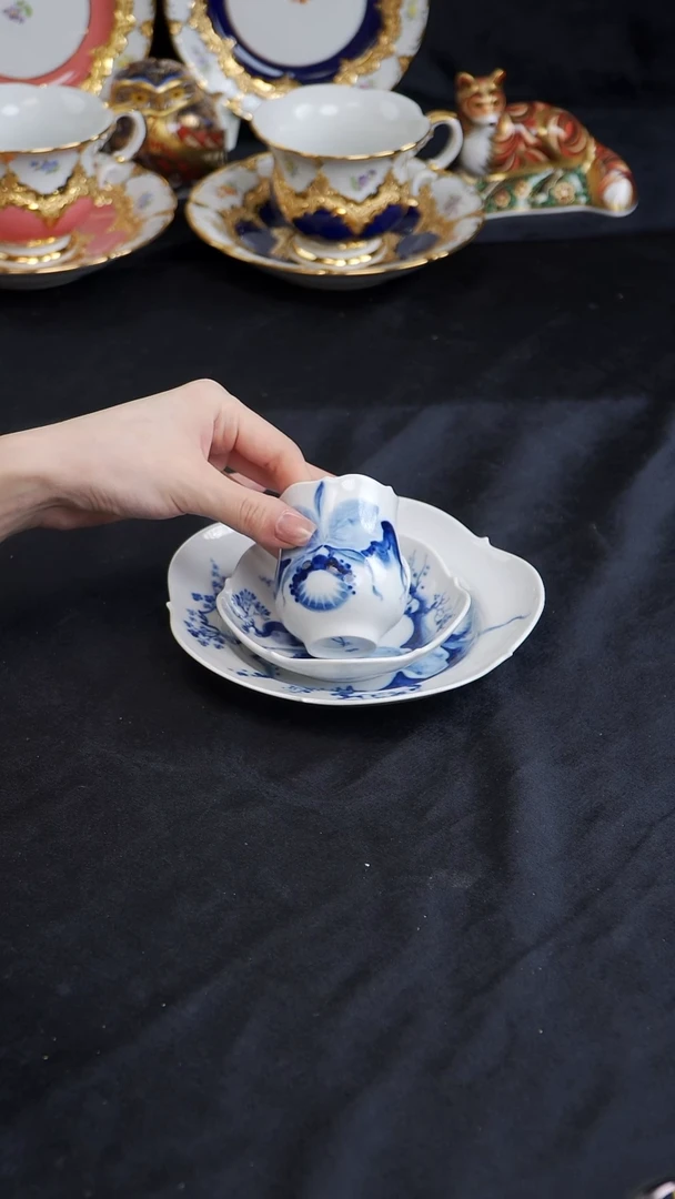 骨瓷婷婷中古器物如图所示34