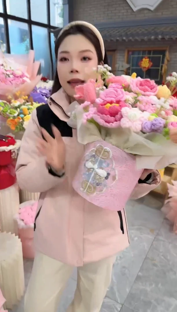 非遗手工定制花束，孤品清仓！