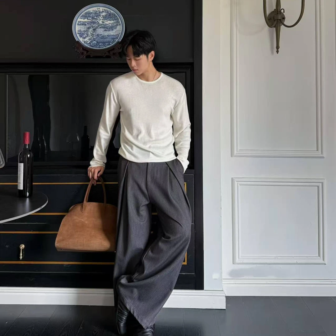 FS 25A/W【贵气老钱羊毛打底】秋冬百搭老钱舒适亲肤打底长袖T