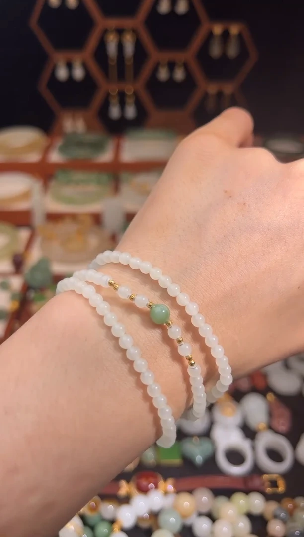 未镶嵌手链和田玉福利