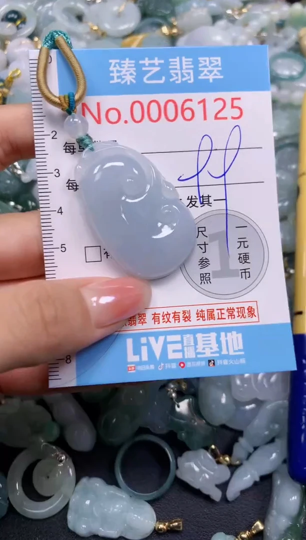 颈饰未镶嵌翡翠6125