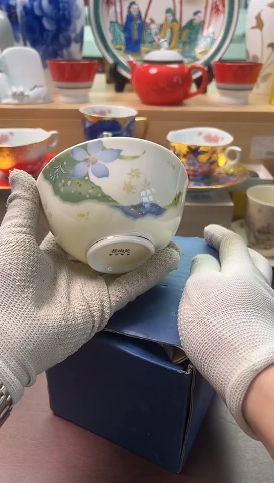 【闪购商品】5只中古回流瓷器好看，谨慎参拍