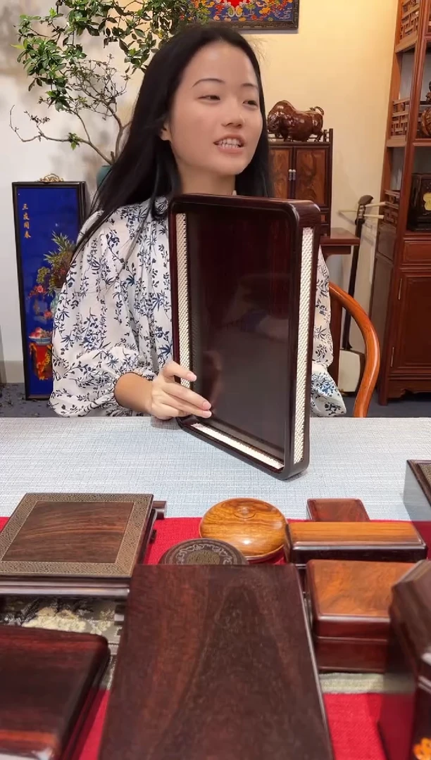 紫檀木类成套家具紫檀精品托盘