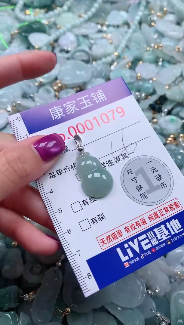 颈饰未镶嵌翡翠1079