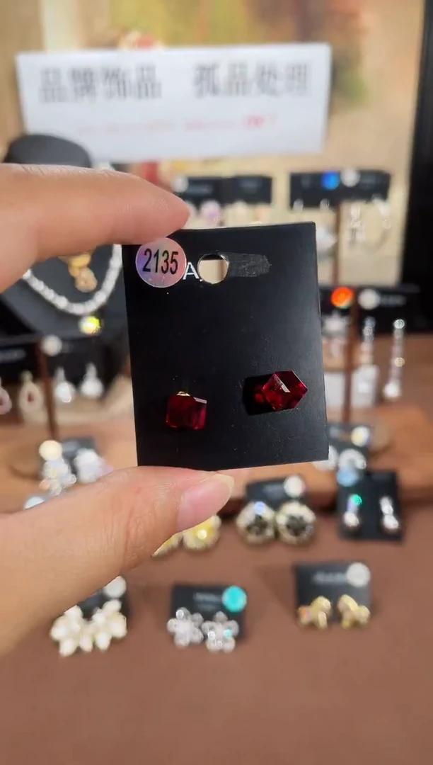 合金925银锆石豆2135