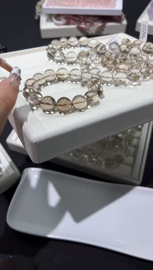 水晶手链未镶嵌21f多样性发其一【条】默认微瑕A15mm