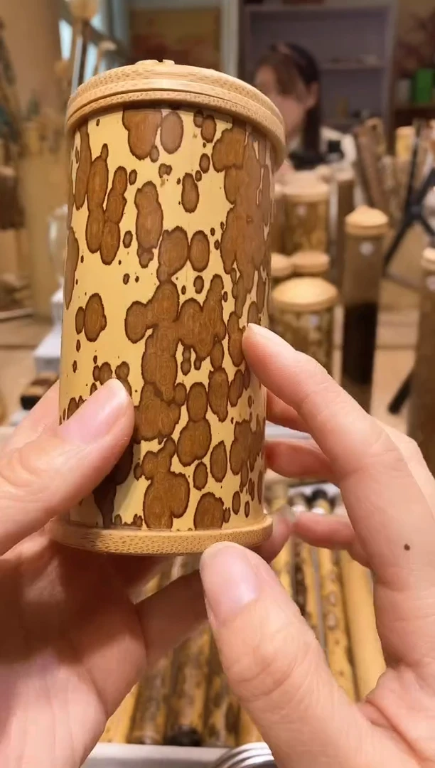 【闪购商品】梅妃竹精品大茶叶罐一个