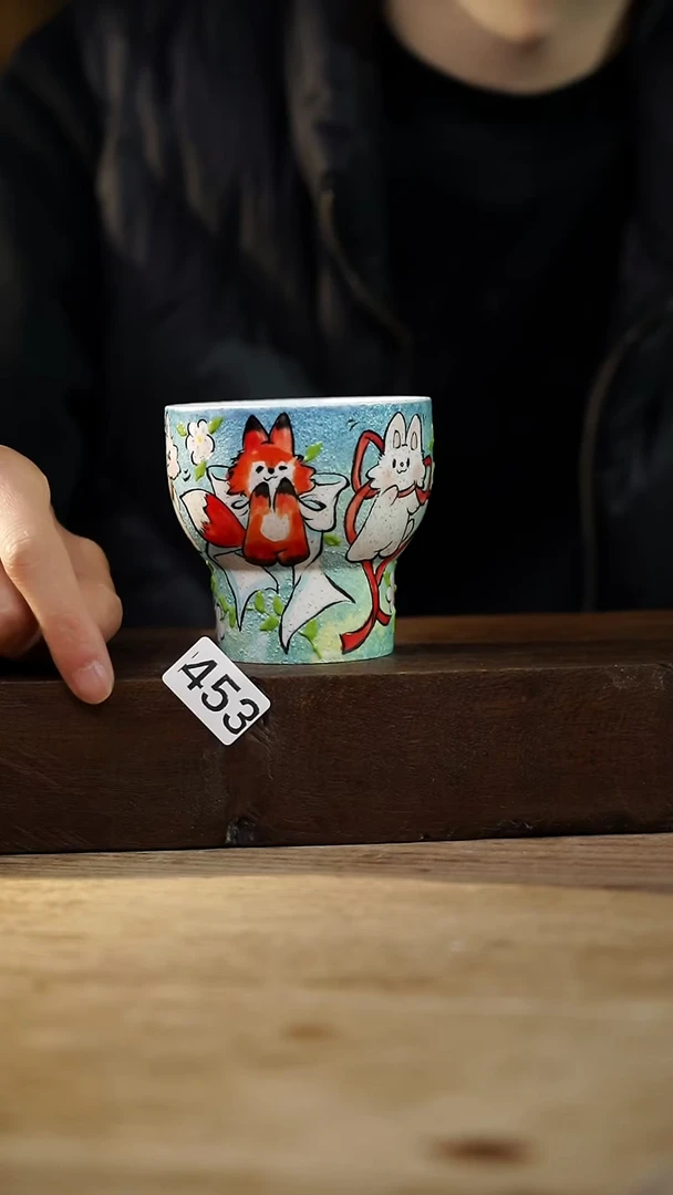 瓷片福利设计师款/猫咪杯