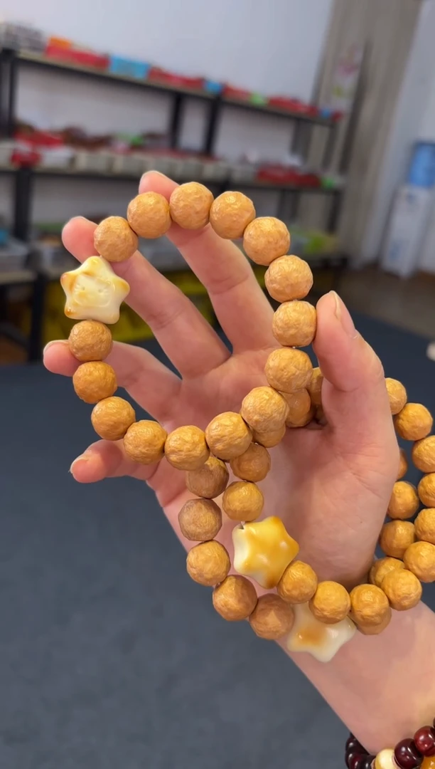 吊坠菩提根/象牙果13mm猴头沙糖桔单圈